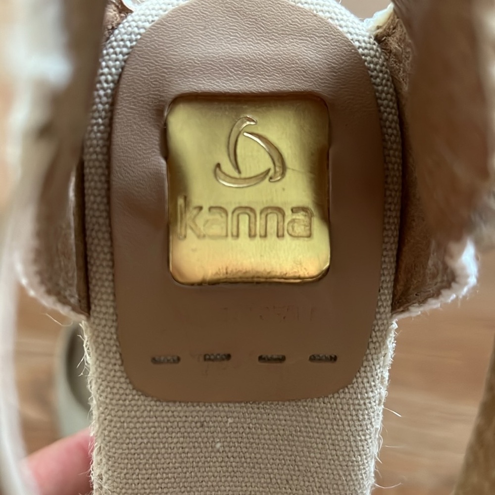 Kanna Handmade In Spain, Wedge Ankle Strap - Picture 8 of 14